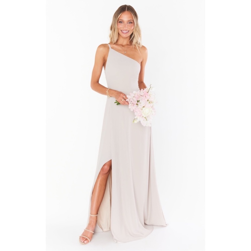 Show Me Your MuMu One-Shoulder Shannon Dress